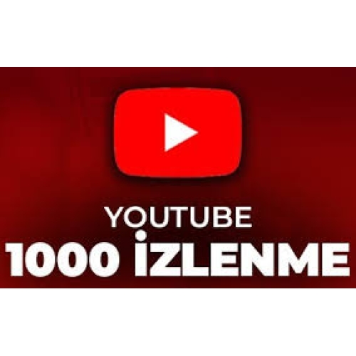  ⭐GARANTİLİ⭐YOUTUBE 1000 GERÇEK İZLENME